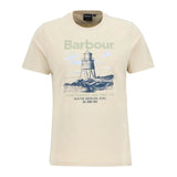 Barbour Harbourside Graphic T-Shirt In Oatmeal