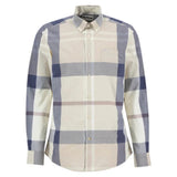 Barbour Harris Cotton Tailored Fit Tartan Check Shirt In Oban Mist