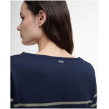 Barbour Hawkins Top In Navy Stripe