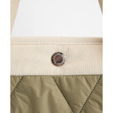 Barbour Healy Quilted Tote Bag Bleached Olive