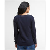 Barbour Hedley Long Sleeve T-Shirt In Navy