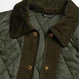Barbour Highcliffe Quilted Jacket in Sage