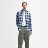 Barbour Hillroad Tailored Shirt in Navy