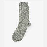 Barbour Hip Flask and Cotton-Blend Socks Set in Green
