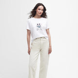 Barbour Honeywell T-Shirt in White