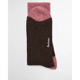 Barbour Houghton Socks In Earth Pink