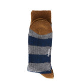 Barbour Houghton Stripe Sock in Ashpalt Navy