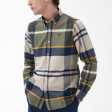Barbour Iceloch Tailored Shirt in Forest Mist