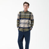 Barbour Iceloch Tailored Shirt in Forest Mist
