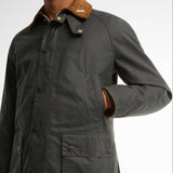 Barbour Icons Ashby Waxed Jacket In Sage