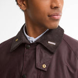 Barbour Icons Beaufort Waxed Jacket In Bordeaux