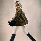 Barbour Icons Bedale Showerproof Jacket in Ivy Green/Ancient