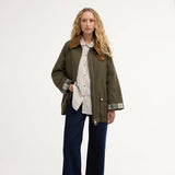 Barbour Icons Bedale Showerproof Jacket in Ivy Green/Ancient