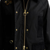 Barbour Icons Modern Beaufort Waxed Jacket In Black/Classic