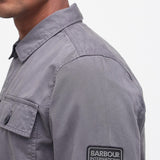 Barbour International Adey Overshirt in Night Grey