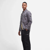 Barbour International Adey Overshirt in Night Grey