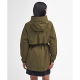 Barbour International Alicia Waterproof Jacket In Empire Green