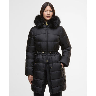 Barbour International Anastasia Puffer Jacket In Black