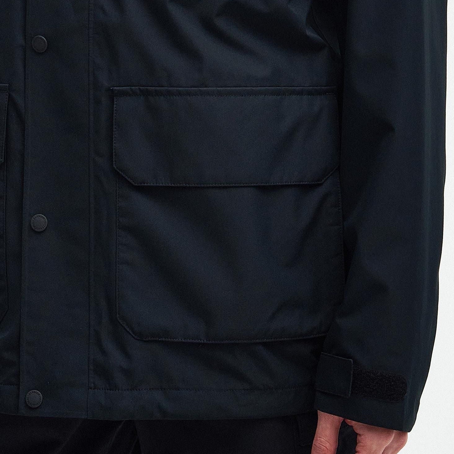 Barbour International Callerton Waterproof Jacket in Black