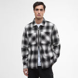 Barbour International Carlisle Ombre Check Overshirt In Black