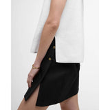 Barbour International Clara Sleeveless Knitted Jumper In White