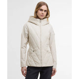 Barbour International Diablo Quilted Sweat Jacket In Jasmine