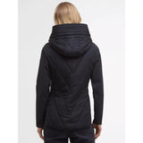 Barbour International Diablo Quilted Sweatshirt Jacket In Black