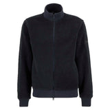 Barbour International Dinstone Fleece Jacket In Dark Navy