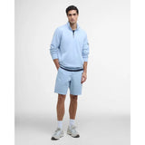 Barbour International Ewan Half-zip Sweatshirt In Heritage Blue