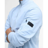 Barbour International Ewan Half-zip Sweatshirt In Heritage Blue