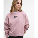 Barbour International Imogen Sweatshirt In Pale Mauve