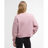 Barbour International Imogen Sweatshirt In Pale Mauve