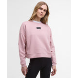 Barbour International Imogen Sweatshirt In Pale Mauve