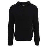 Barbour International Men's Chester Funnel Knit Jumper In Black