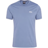 Barbour International Men's Philip Tipped Cuff Cotton T-Shirt In Washed Blue