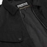 Barbour International Padded Ariel Shirt Jacket In Black