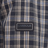 Barbour International Phoenix Check Overshirt In Charcoal Mix