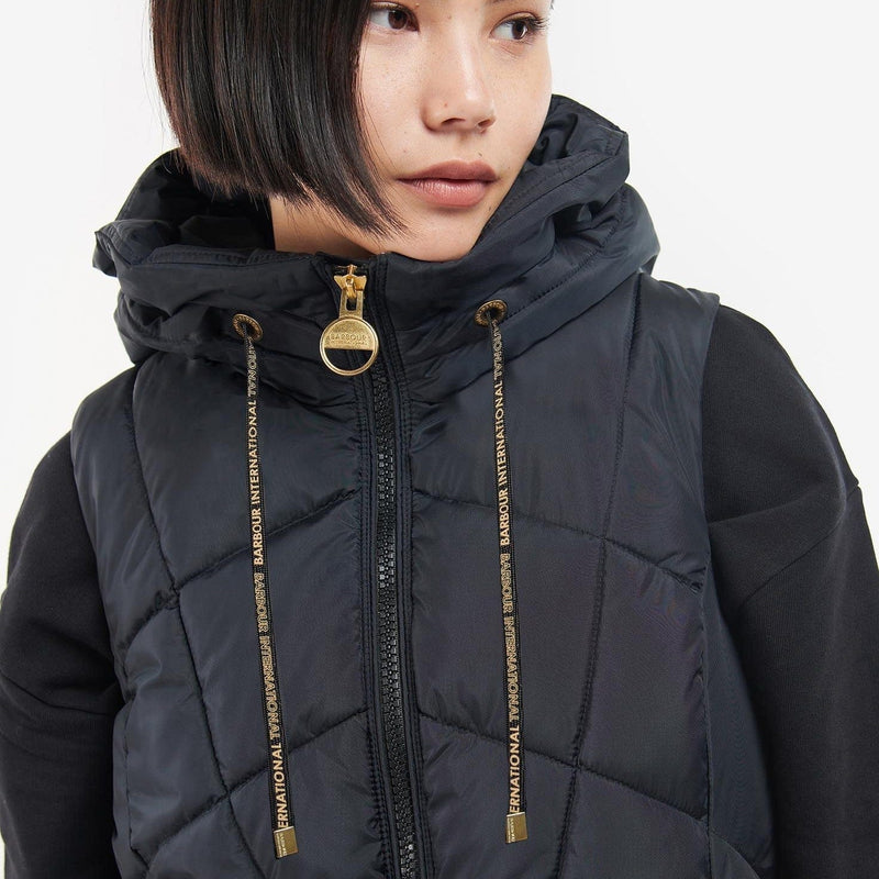 Barbour International Rafaela Gilet Black