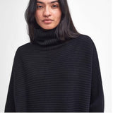 Barbour International Roberta Knitted Jumper In Black