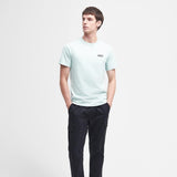 Barbour International Small Logo T-Shirt in Green Fig