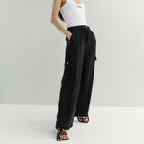 Barbour International Williams Parachute Trousers in Black
