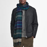 Barbour Inverness Tartan Scarf In Green Loch