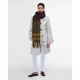 Barbour Isla Tartan Boucle Scarf In Classic