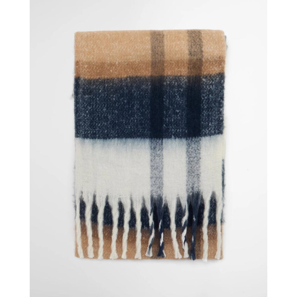 Isla Tartan Boucle Scarf