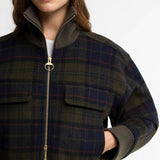 Barbour Ivybridge Overshirt In Shadow Classic Tartan