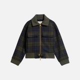 Barbour Ivybridge Overshirt In Shadow Classic Tartan
