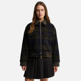 Barbour Ivybridge Overshirt In Shadow Classic Tartan