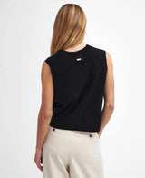 Barbour Kathryn Sleeveless Knit Vest in Black