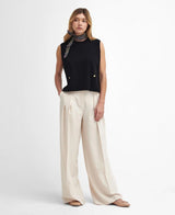 Barbour Kathryn Sleeveless Knit Vest in Black