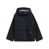 Barbour Kingswood Showerproof Jacket In Navy Gingham